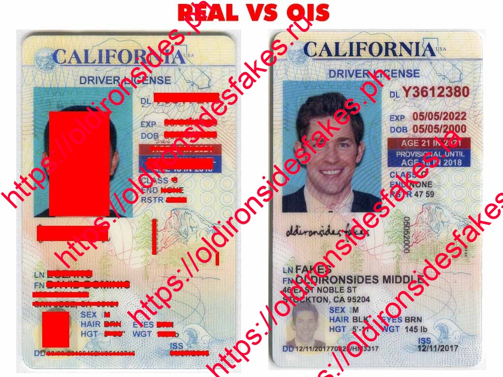 Fake Id California Driver's License